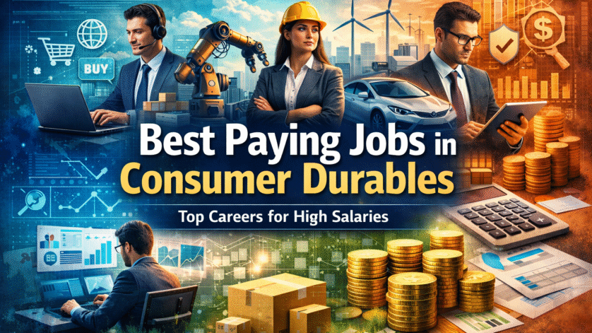 Best paying jobs in consumer durables